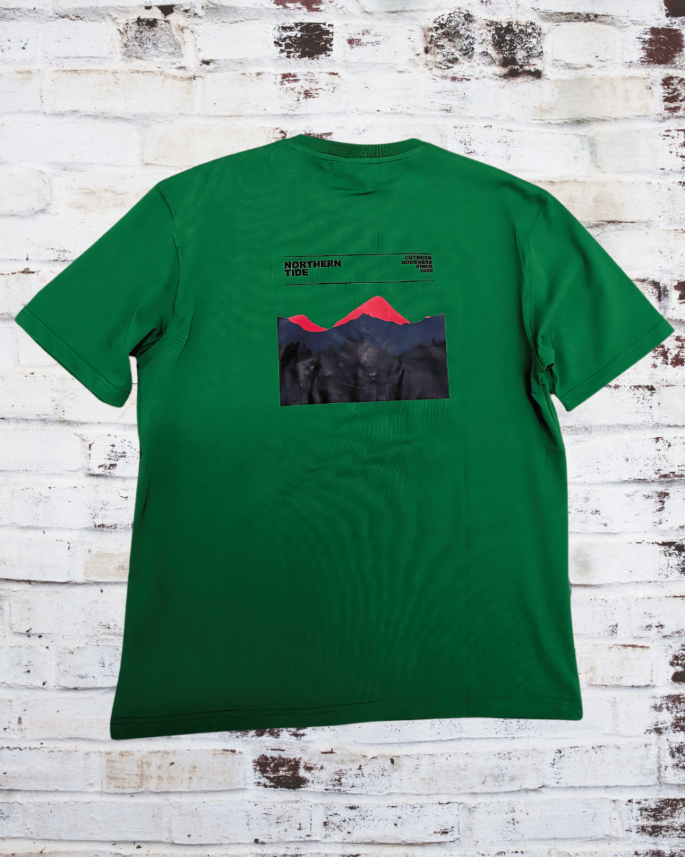 trails t-shirt - seaweed green - Image 2