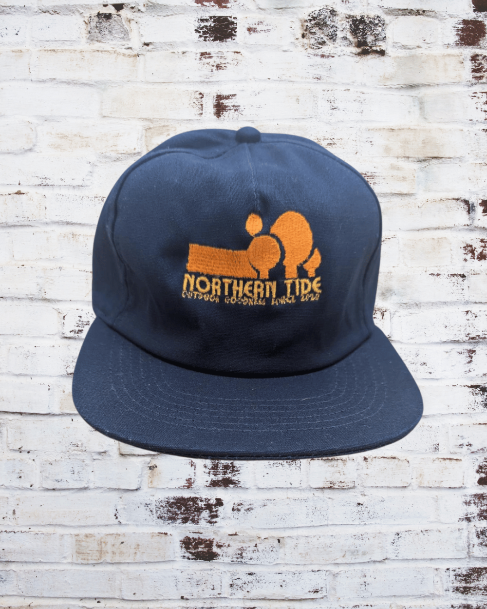 outdoors organic cap - navy