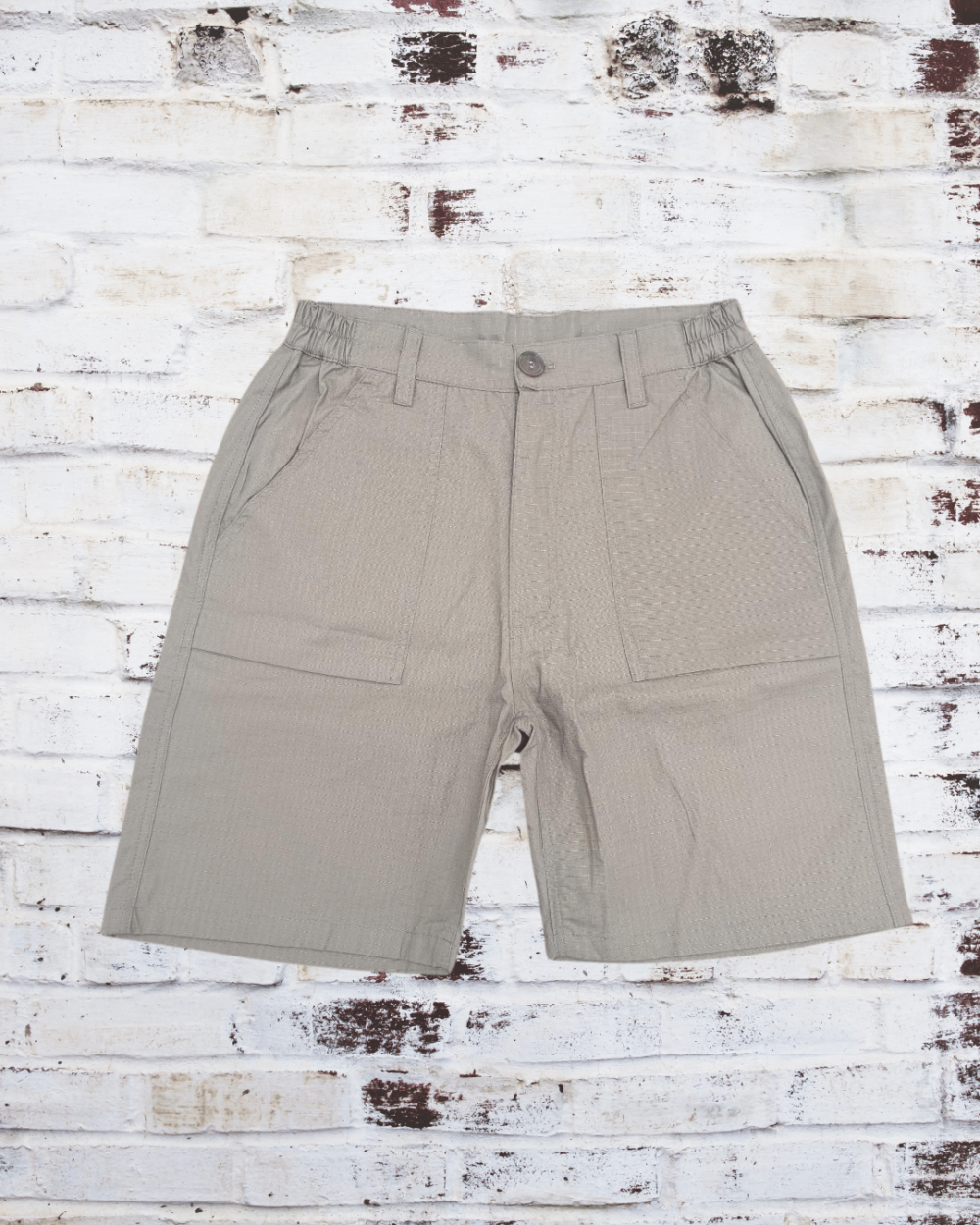 utility shorts - khaki