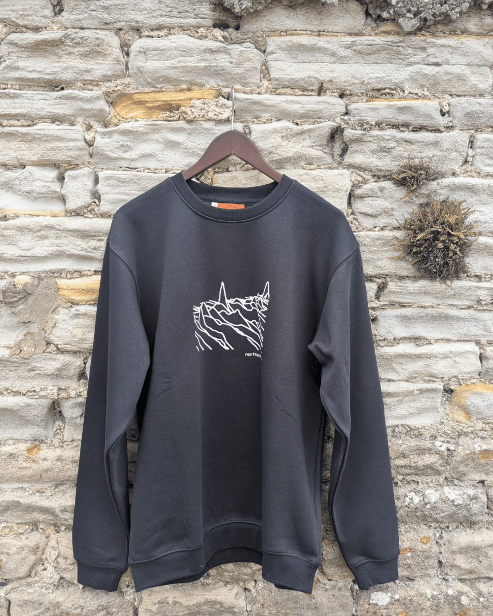 northern tide - Pulsar Sweatshirt - Black