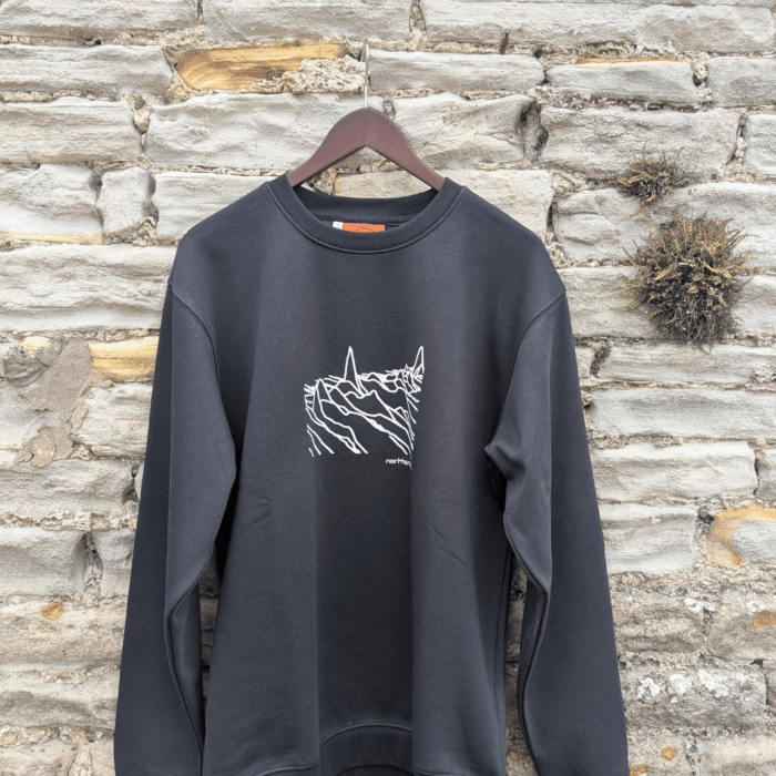 northern tide - Pulsar Sweatshirt - Black