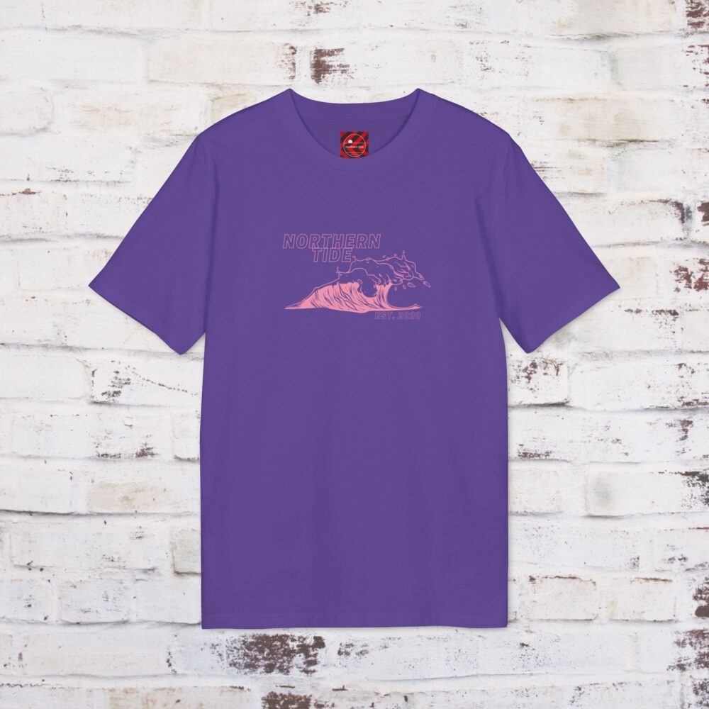 wave t-shirt -purple