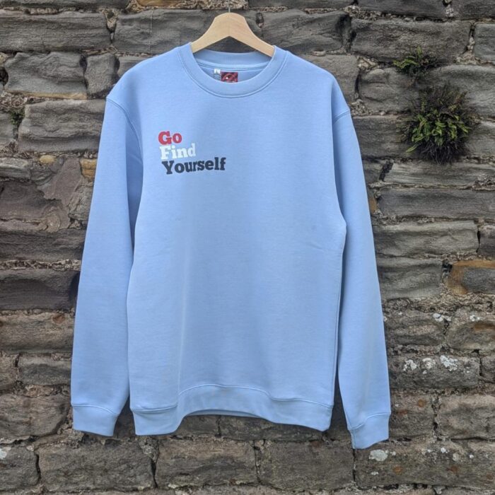 northern tide - Go Find Yourself - Sweatshirt -Sky