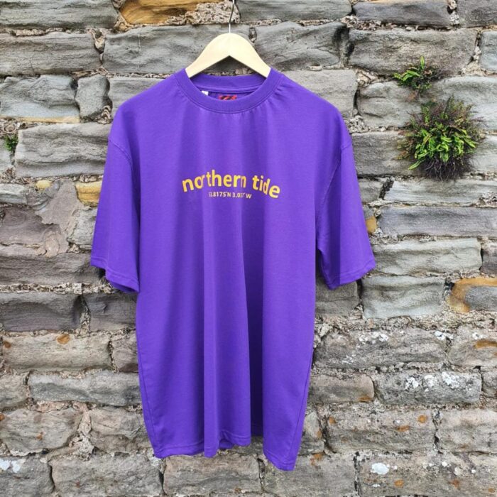 northern tide - Coordinates T-shirt - Purple