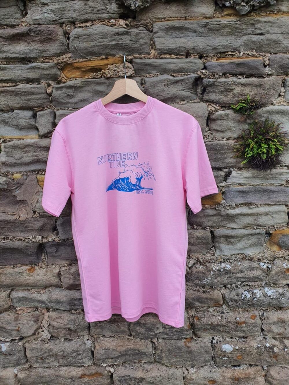northern tide - Wave T-shirt - Pink
