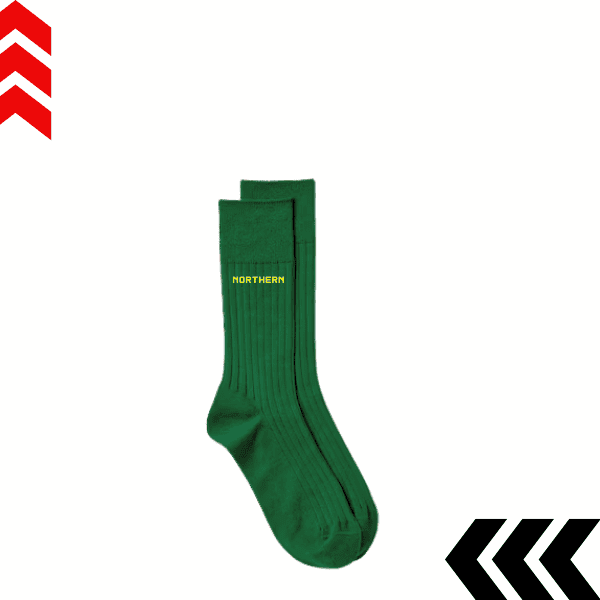 Northern Socks - Green/Yellow